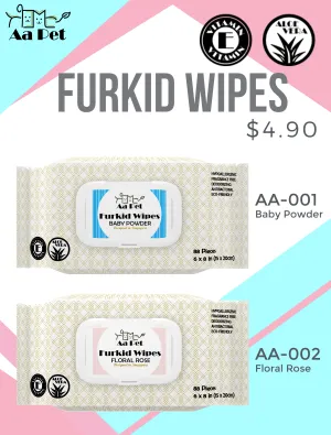 AaPet Antibacterial Wet Wipes for Pets (88pieces/pack)