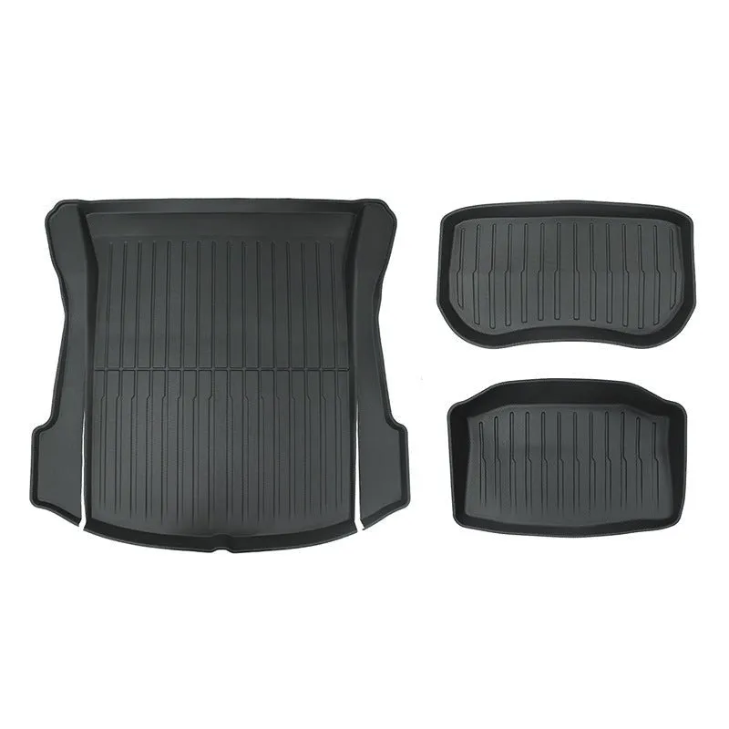 All Weather TPE Front Rear Trunk Mat for Tesla Model 3