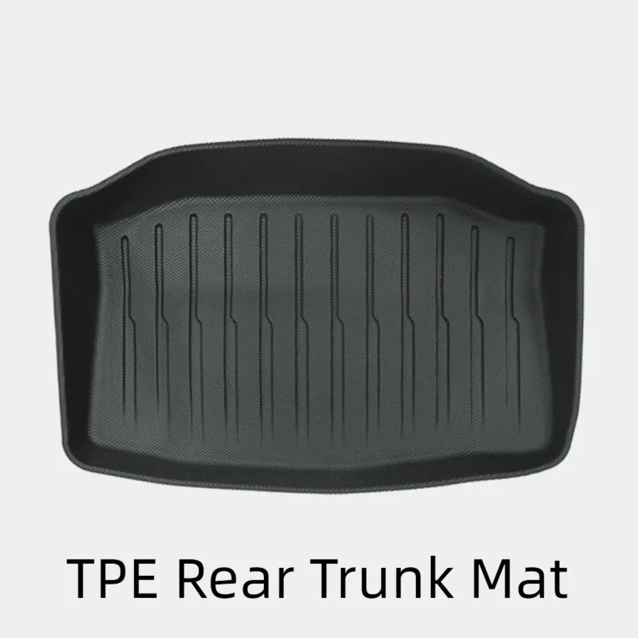All Weather TPE Front Rear Trunk Mat for Tesla Model 3