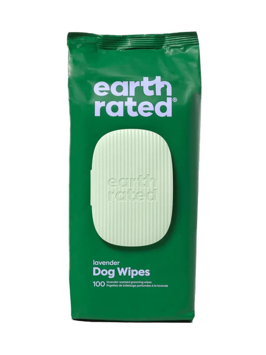 earth rated - Plant-Based Grooming Wipes