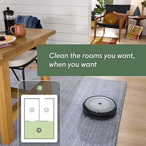 iRobot Roomba i4  EVO Self Emptying Robot Vacuum - Empties Itself for up to 60 Days, Clean by Room with Smart Mapping, Compatible with Alexa, Ideal for Pet Hair, Carpets