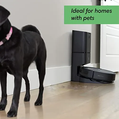 iRobot Roomba i4  EVO Self Emptying Robot Vacuum - Empties Itself for up to 60 Days, Clean by Room with Smart Mapping, Compatible with Alexa, Ideal for Pet Hair, Carpets