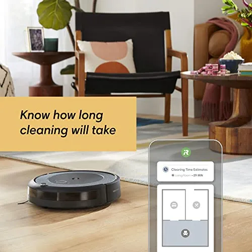 iRobot Roomba i4  EVO Self Emptying Robot Vacuum - Empties Itself for up to 60 Days, Clean by Room with Smart Mapping, Compatible with Alexa, Ideal for Pet Hair, Carpets