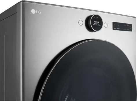 LG Front Load Washer and Gas Dryer Set - WM5500HVA DLGX5501V
