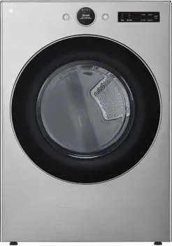 LG Front Load Washer and Gas Dryer Set - WM5500HVA DLGX5501V