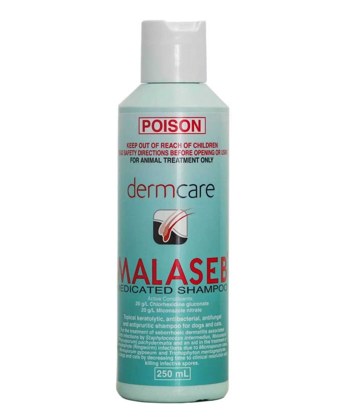 Malaseb Medicated Shampoo For Dogs And Cats 250ml