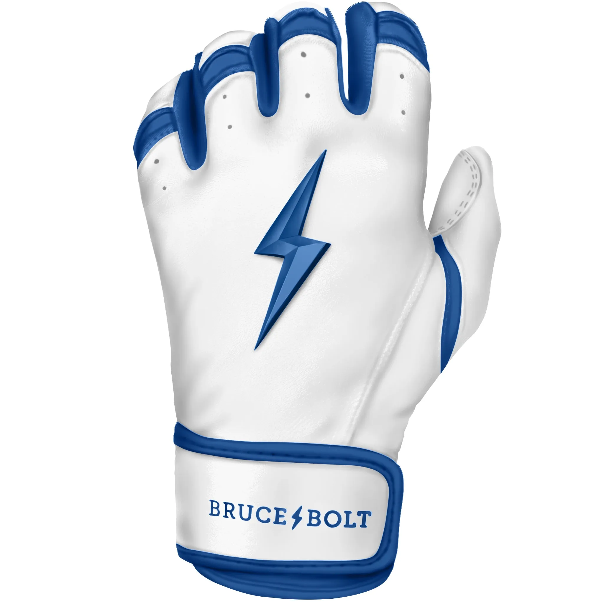 PREMIUM PRO CHROME Series Short Cuff Batting Gloves | ROYAL